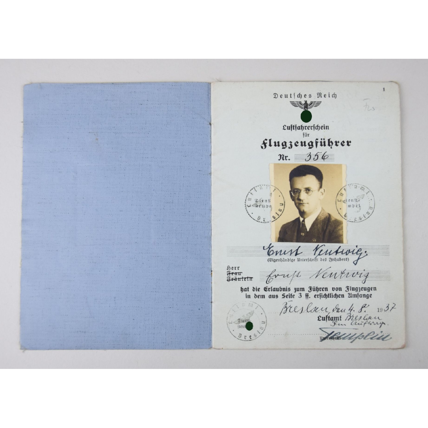 Luftwaffe Nachlass "Fallschirmjäger Batl. Crahs" mit Verleihung vom Panzerknacker (Sonderabzeichen), extrem selten! Luftwaffe Nachlass "Fallschirmjäger Batl. Crahs" mit Verleihung vom Panzerknacker (Sonderabzeichen), extrem selten!
