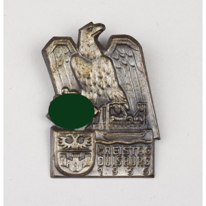 NSDAP Kreistag Duisburg 1936 Abzeichen