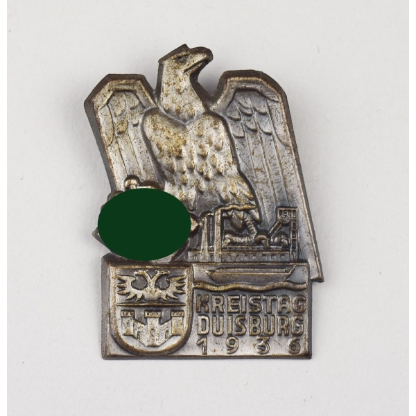 NSDAP Kreistag Duisburg 1936 Abzeichen