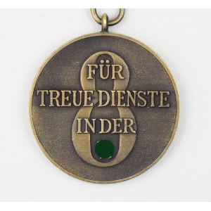 SS-Dienstauszeichnung 3.Stufe für 8 Jahre