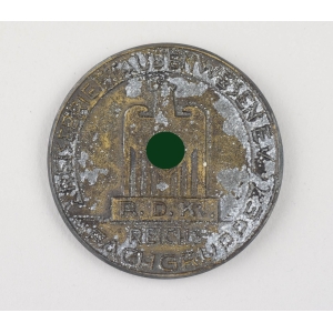 Medaille Reichsbrieftaubenwesen "Für hervorragende Flugleistungen 1937" R.D.K.I.