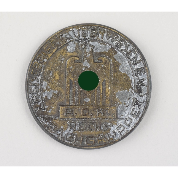 Medaille Reichsbrieftaubenwesen "Für hervorragende Flugleistungen 1937" R.D.K.I.