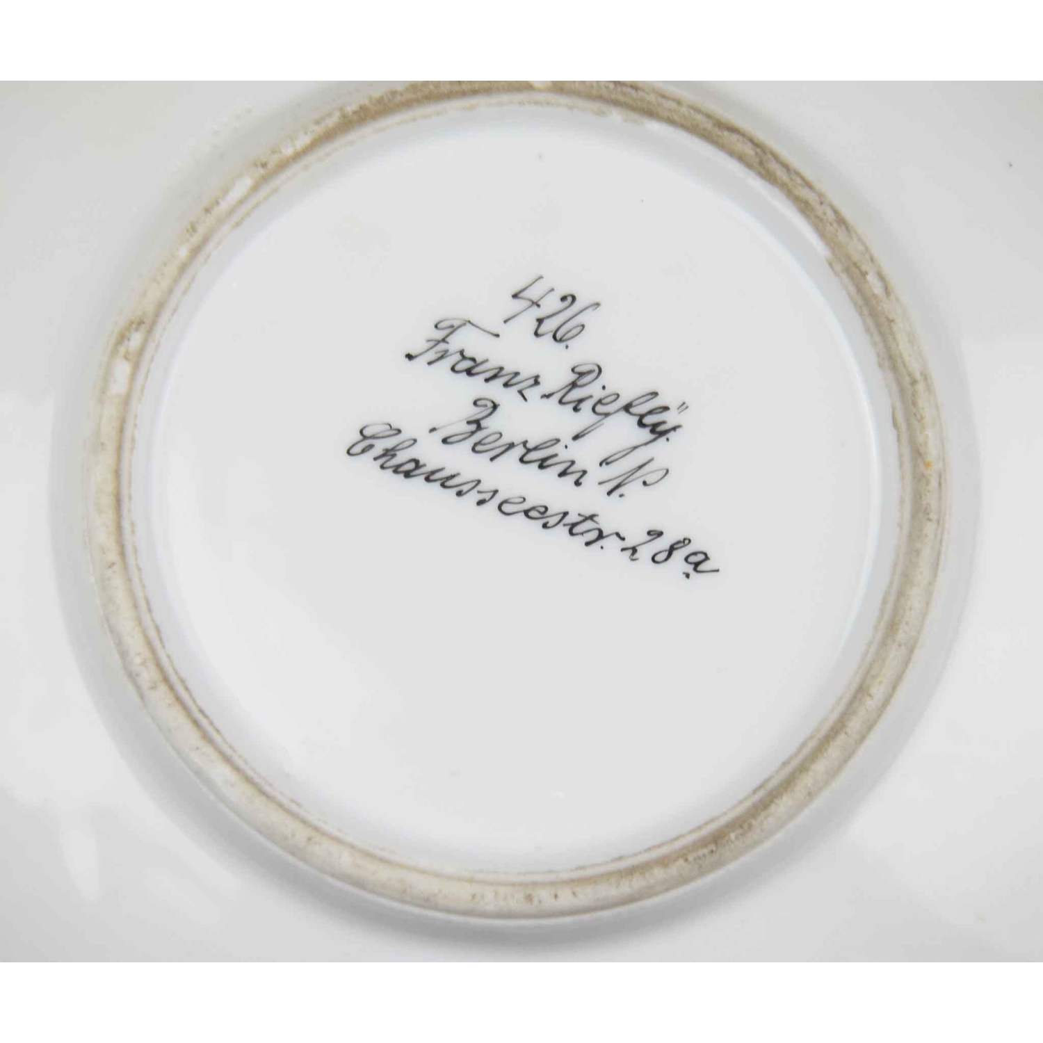 Reservistentasse "Zur Erinnerung an Berlin 1900" 12.Kompanie des Garde-Füsilier-Regiments Berlin 1898-1900 Reservistentasse "Zur Erinnerung an Berlin 1900" 12.Kompanie des Garde-Füsilier-Regiments Berlin 1898-1900