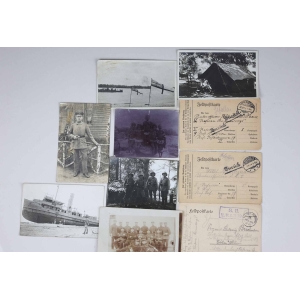 1.Weltkrieg Foto Konvolut Kolonialzeit mit Postkarten
