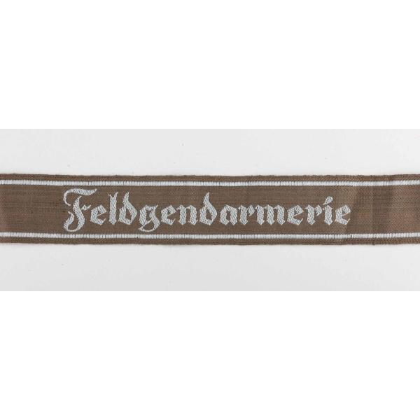 3.Reich Ärmelband Feldgendarmerie für Unteroffiziere