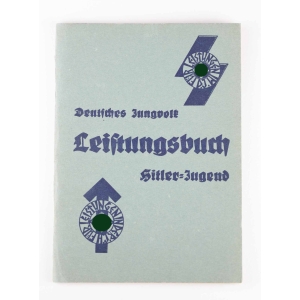 "Deutsches Jungvolk Leistungsbuch" der Hitlerjugend
