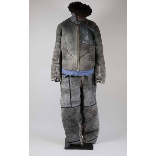 Luftwaffe Fliegerjacke sog. Kanaljacke mit zugehöriger Hose!