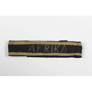 Ärmelband "Afrika" Kriegsmarine Ausführung für Offiziere, selten!