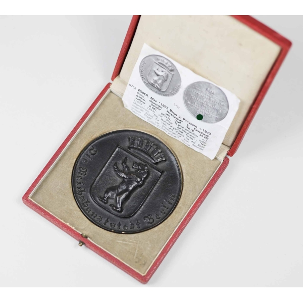 3.Reich Plakette Prämienmedaillion "Die Reichshauptstadt Berlin" Max Esser