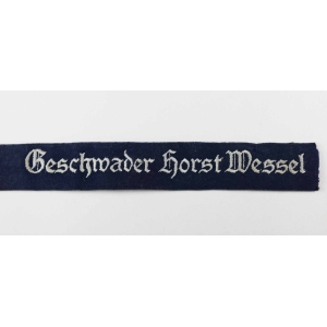 Luftwaffe Ärmelband "Geschwader Horst Wessel"