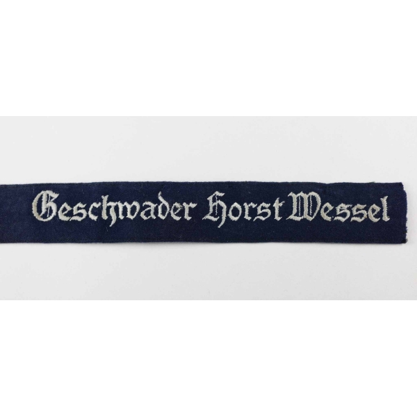 Luftwaffe Ärmelband "Geschwader Horst Wessel"