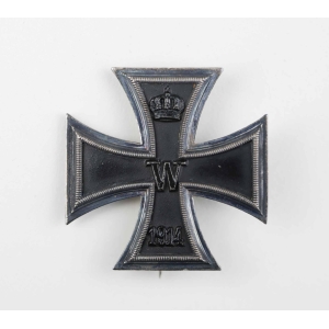 Eisernes Kreuz 1.Klasse 1914 Hst. "G" Godet - Silberstück
