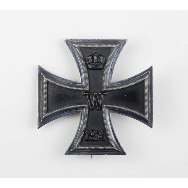 Eisernes Kreuz 1.Klasse 1914 Hst. "G" Godet - Silberstück