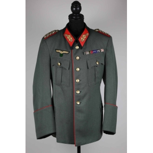 Wehrmacht Heer Feldbluse vom Generalmajor mit Feldspange Zustand 1-