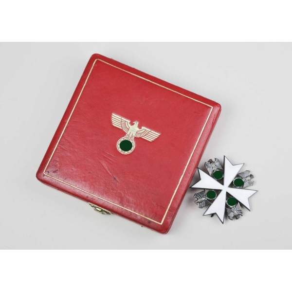 Deutscher Adlerorden Verdienstkreuz II.Stufe des Ordens vom Deutschen Adler im Etui
