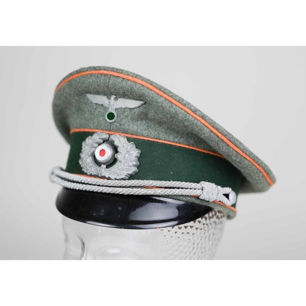 Wehrmacht Schirmmütze für Offiziere Feldgendarmerie