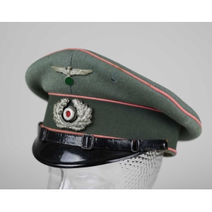 Los 285 - Wehrmacht Panzer Schirmmütze für Unteroffiziere u. Mannschaften Hersteller Holters (selten!)