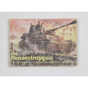 Originales Panzer-Heft "Die Panzertruppen & die wichtigsten deutschen feindlichen Panzertypen"