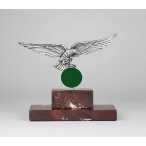 Luftwaffen Tischadler auf Marmorsockel