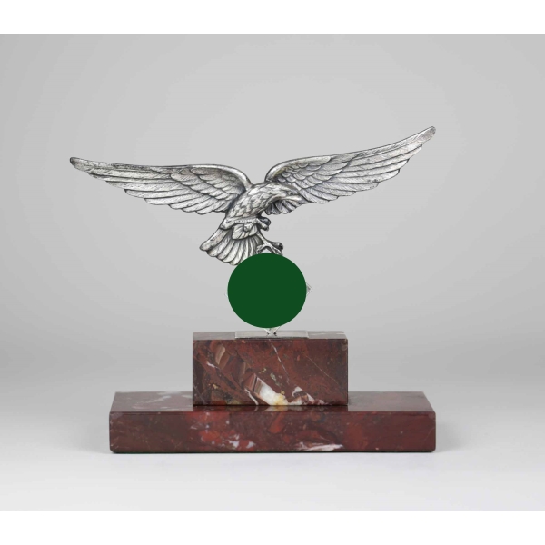 Luftwaffen Tischadler auf Marmorsockel