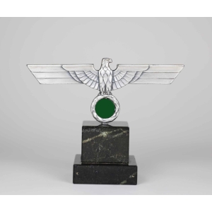 Wehrmacht Tischadler auf Marmorsockel Tischdekoration