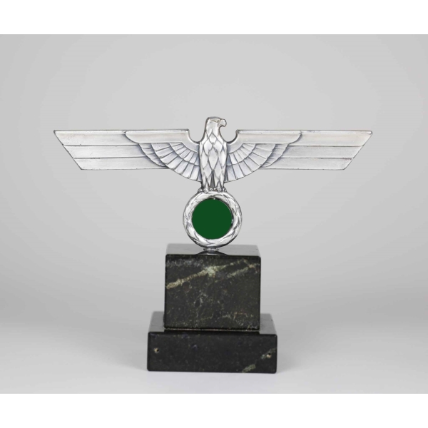Wehrmacht Tischadler auf Marmorsockel Tischdekoration