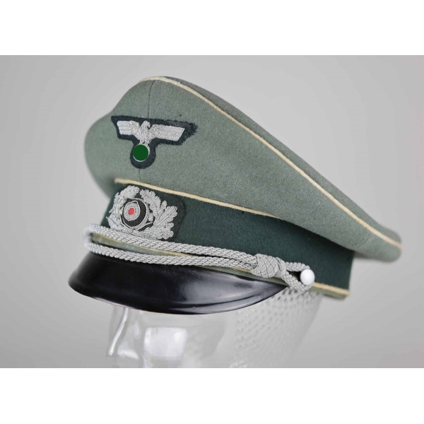 Wehrmacht Heer Schirmmütze für Offiziere der Infanterie