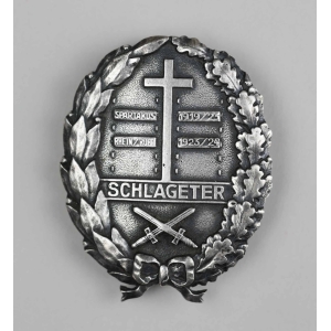 Freikorps Abzeichen Schlageter Schlageterschild für Kämpfer