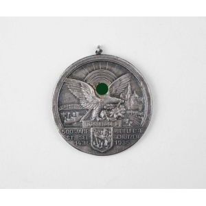 3. Reich Medaille Düsseldorf 500 Jahre Jubelfest Schützen 1935