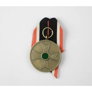 Kriegsverdienstmedaille 1939 am frühen orangenen Band