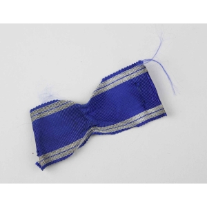 Kurzes Verleihungsband zur NSDAP Dienstauszeichnung in Silber