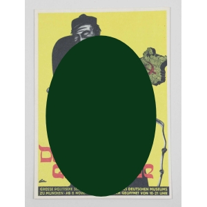 3.Reich Postkarte Propagandapostkarte "Der ewige J." 1937 Zustand 1