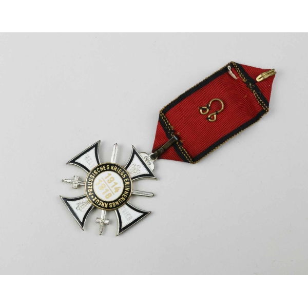 Preußischer Landeskriegerverband Ehrenkreuz mit Schwertern 1914-1918 "Preussens tapferen Kriegern"