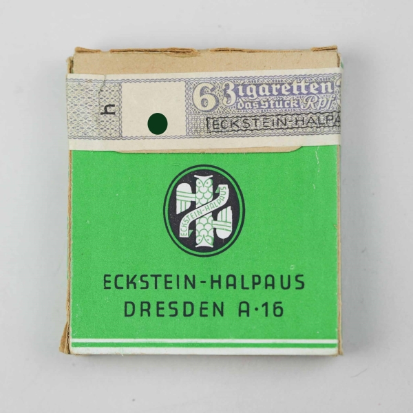 Wehrmacht Zigaretten ungeöffnet mit Banderole, Eckstein-Halpaus