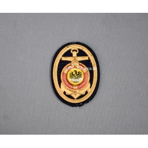 Kaiserlicher Deutscher Flottenverein Abzeichen für Schirmmütze