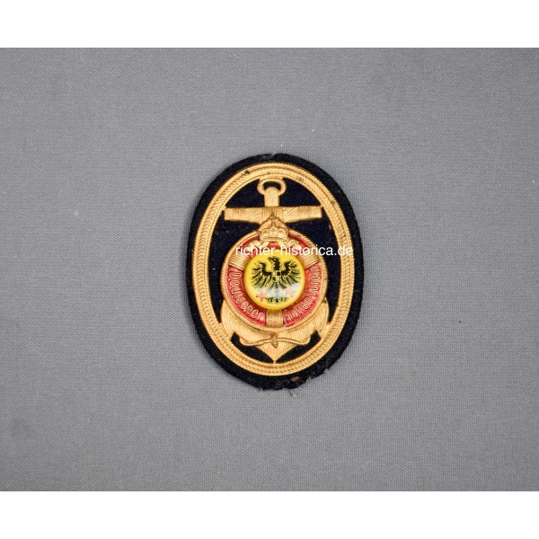 Kaiserlicher Deutscher Flottenverein Abzeichen für Schirmmütze