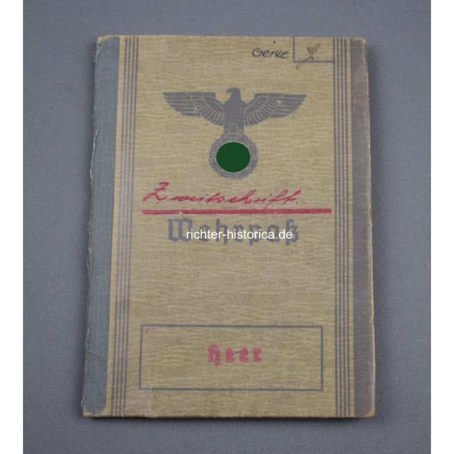 Ritterkreuznachlass Siegfried Gerke Mindener Pionier 3./Panzer-Pionier-Bataillon 16, mit "L/52 900" RK extrem selten!