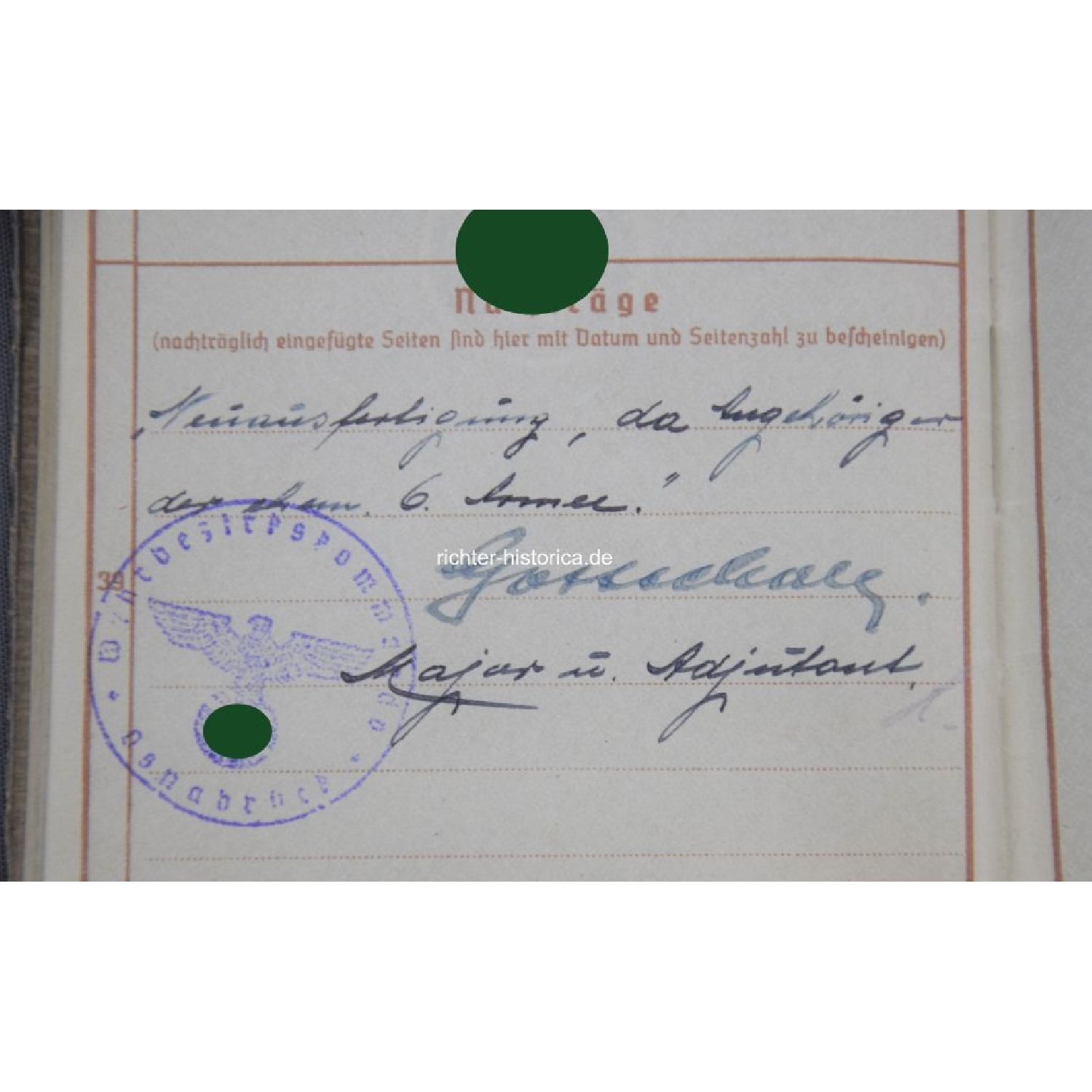 Ritterkreuznachlass Siegfried Gerke Mindener Pionier 3./Panzer-Pionier-Bataillon 16, mit "L/52 900" RK extrem selten!