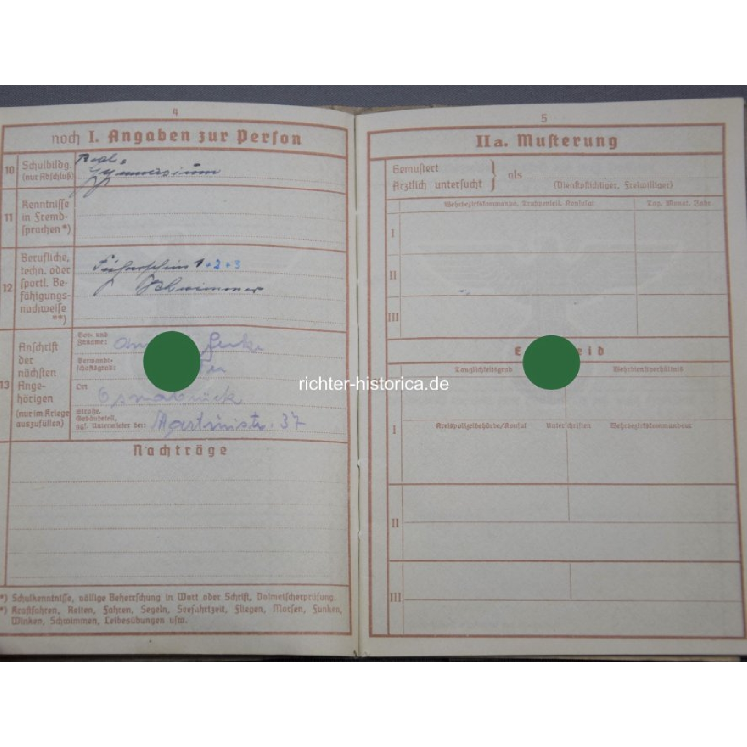 Ritterkreuznachlass Siegfried Gerke Mindener Pionier 3./Panzer-Pionier-Bataillon 16, mit "L/52 900" RK extrem selten!