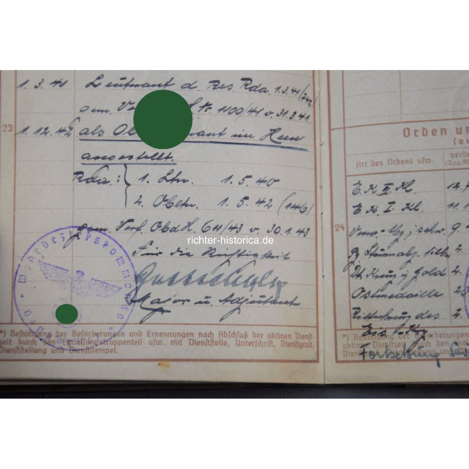 Ritterkreuznachlass Siegfried Gerke Mindener Pionier 3./Panzer-Pionier-Bataillon 16, mit "L/52 900" RK extrem selten!