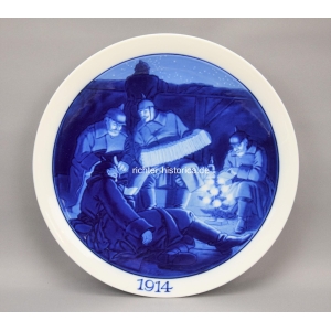 Meissen Porzellanteller 1914