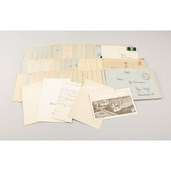 Konvolut Feldpostbriefe Luftwaffendienststelle Lingen/ Ems