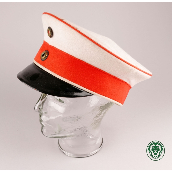 Preußen Schirmmütze für Offiziere der Gardes du Corps/ Kürassier-Regiment Nr.4